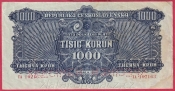 1000 Korun 1944 TA 2 x Specimen