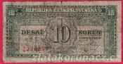 10 Kčs b.l.1945 SG