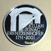 2001 - 200Kč -K. I. Dientzenhofer