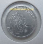 Španělsko - 1 peseta 1992