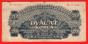 20 korun 1944 KB