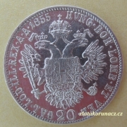 20 krejcar  1855 C