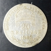 20 krejcar 1868 KB