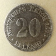 20 pfennig 1875 A