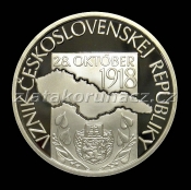 2018 - 10€ - Vznik Československé republiky