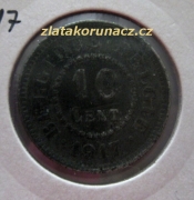 Belgie - 10 centimes 1917