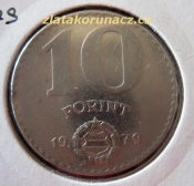 Maďarsko - 10 forint 1979