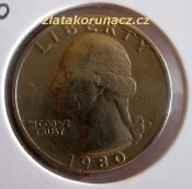 USA - 1/4 dollar 1980 D