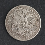 3 Krejcar 1832 A