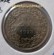 Švýcarsko - 2 frank 1973