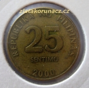 Filipiny - 25 sentimo 2000