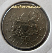 Keňa - 50 cent 1980