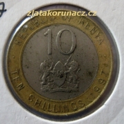 Keňa - 10 shilling 1997