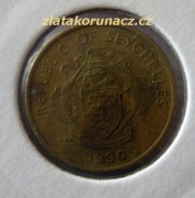 Seychelles -  5 cents 1990