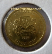 Singapur - 5 cents 1989