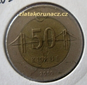 Turecko - 50 kurus 2009