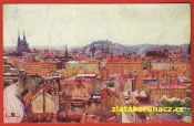 Brno - Celkový pohled z Křenové ulice