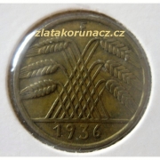 Německo - 10 Reichspfennig 1936 F