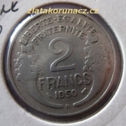 Francie - 2 franc 1950 B