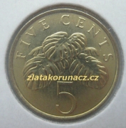 Singapur - 5 cents 1995
