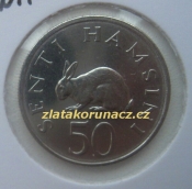 Tanzánie - 50 senti 1989