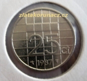 Holandsko - 25 cent 1987