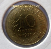 Francie - 10 centimes 1985