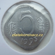 Indie - 5 paise 1993
