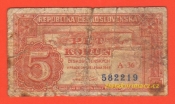 5 Kčs 1949 A 36