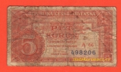 5 Kčs 1949 A 66