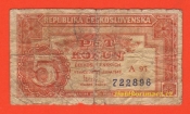 5 Kčs 1949 A 93