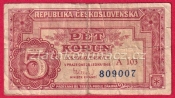 5 Kčs 1949 A 103