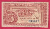 5 Kčs 1949 A 112