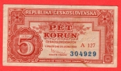 5 Kčs 1949 A 127