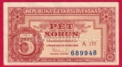 5 Kčs 1949 A 135