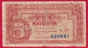 5 Kčs 1949 A 157