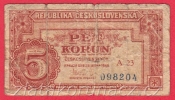 5 Kčs 1949 A 23
