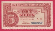 5 Kčs 1949 A 59