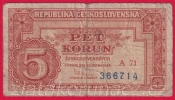 5 Kčs 1949 A 71