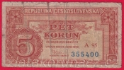 5 Kčs 1949 A 95