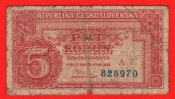  5 Kčs 1949 A7