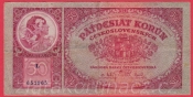 50 korun 1929 R "OKTOBRA"