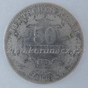 50 pfennig-1878 E