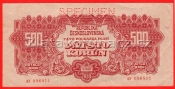 500 korun 1944 AY