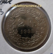 Švýcarsko - 2 frank 1993 B