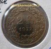 Švýcarsko - 2 frank 1972
