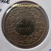Švýcarsko - 2 frank 1970