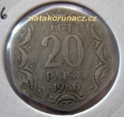 Indie - 20 paise 1986