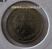 Německo - 50 Reichspfennig 1936  A