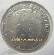 Švédsko - 1 krona 1987 D